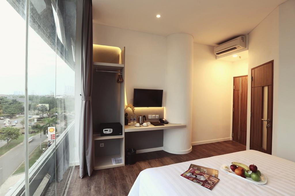 Ozone Hotel Pantai Indah Kapuk Jakarta Exterior foto